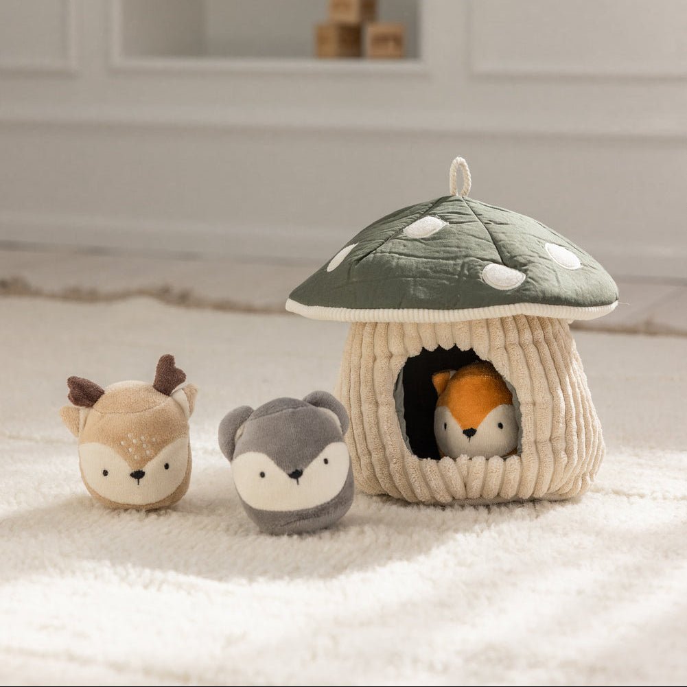 Ella James | Activity toy, hide & seek, mushroom Toy - The Little Hive