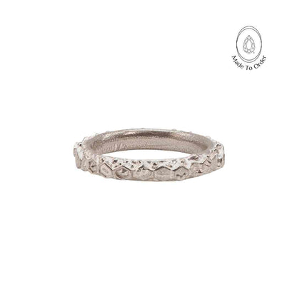 Everyday Silver Goddess Inspired Ring - Hebe