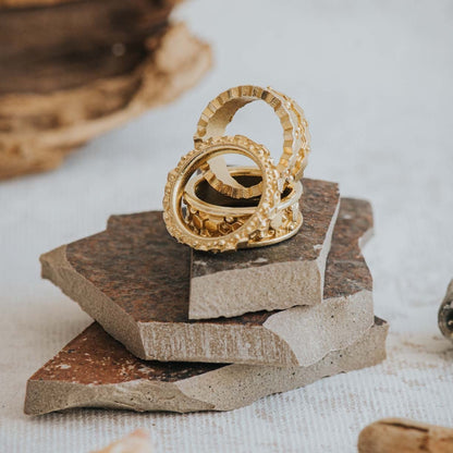 Everyday Gold or Silver Goddess Inspired Ring - Hebe