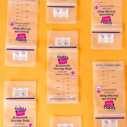 baby mom Breast Milk Storage Bag 25 pcs