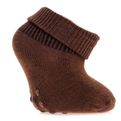 HelloBaby Unisex Pack of 3 Socks - Beige