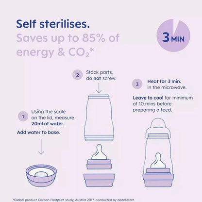 MAM Easy Start Anti-Colic Bottle 260ml Pack of 3 Assorted