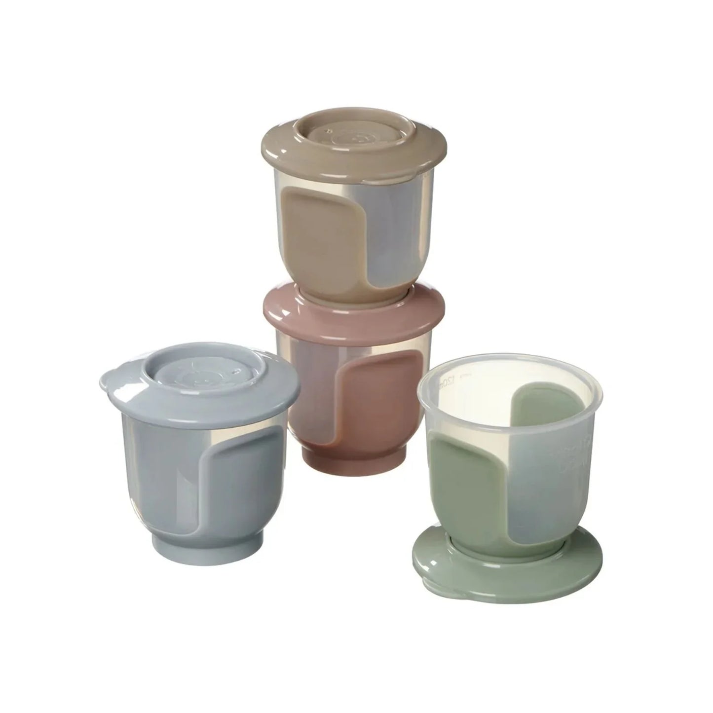 Pots de conservation et de sevrage Vital Baby Nourish 120 ml, lot de 4