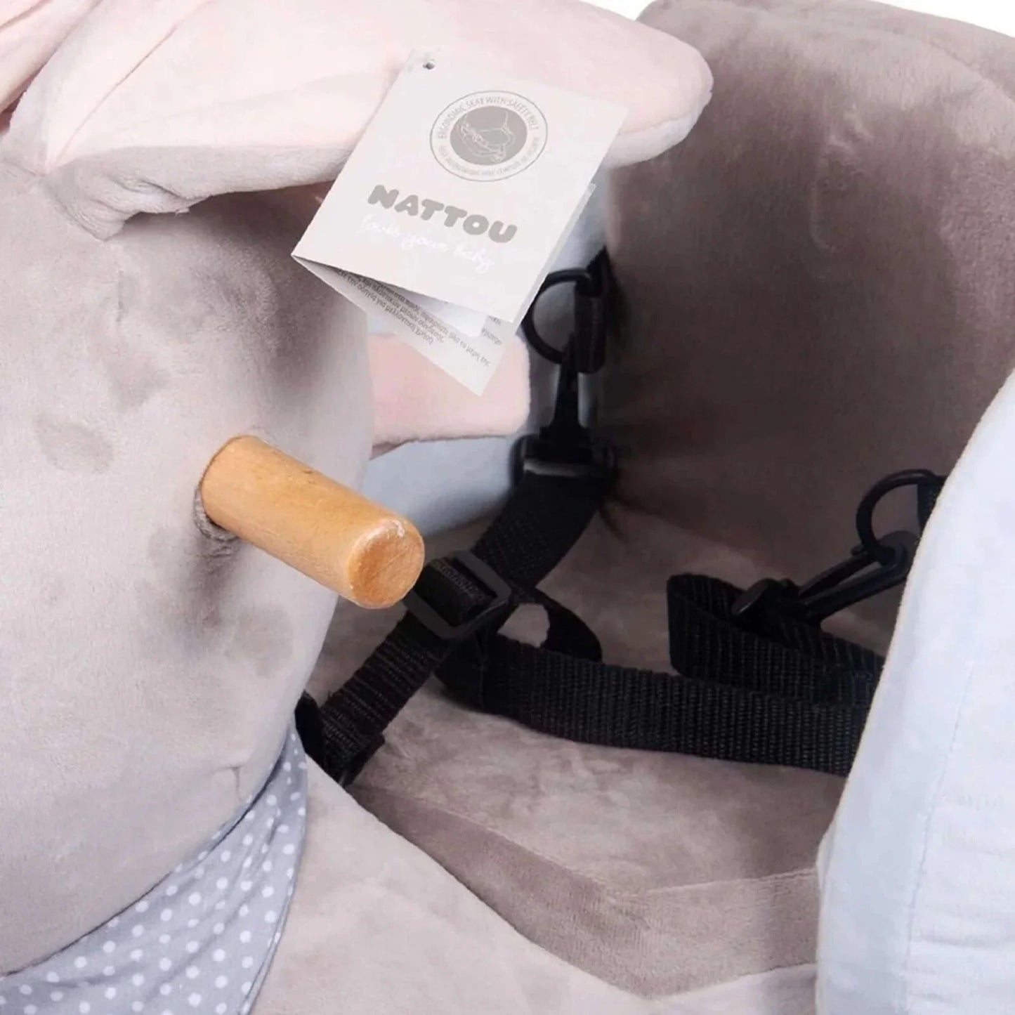 Nattou Cappuccino Donkey Rocker