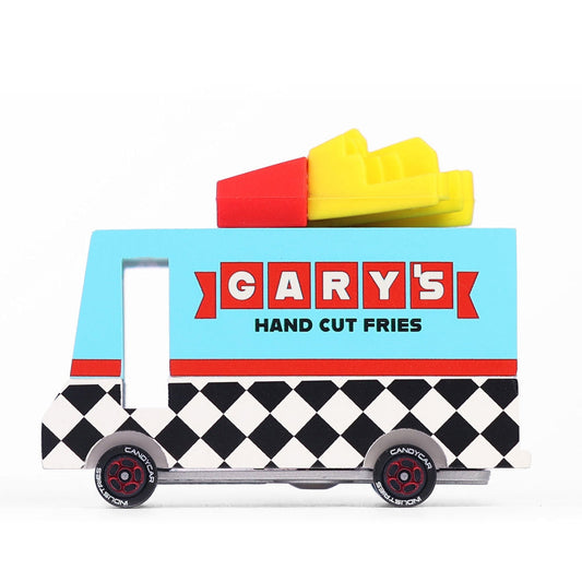 Candylab Wooden Diecast Candyvan French Fry Van
