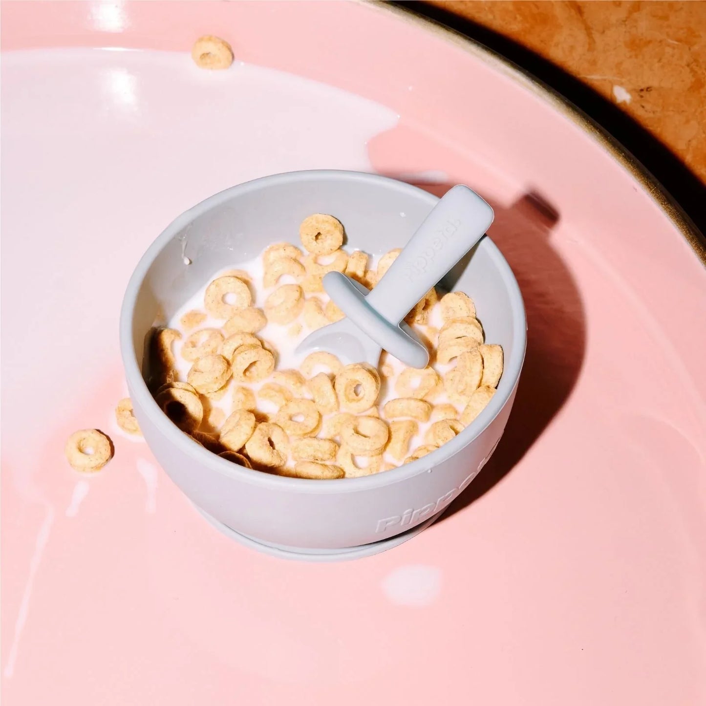 Bol à ventouse en silicone Pippeta - Sel marin