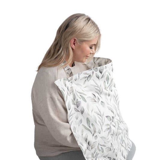 Feeding & Pumping Privacy Cover - Waterleaves - The Little Hive