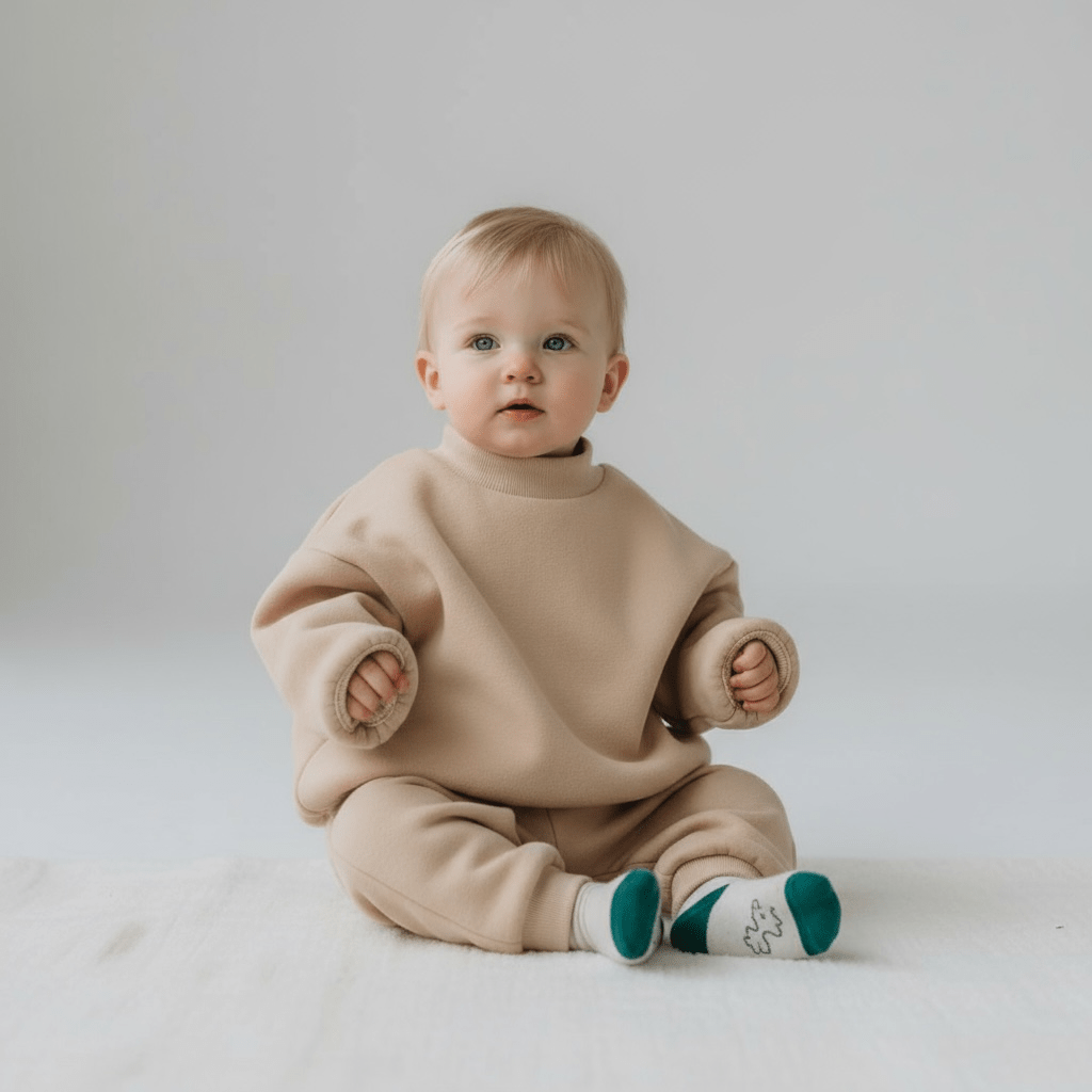 Fleece - Lined Oversized Sweatshirt - The Little Hive