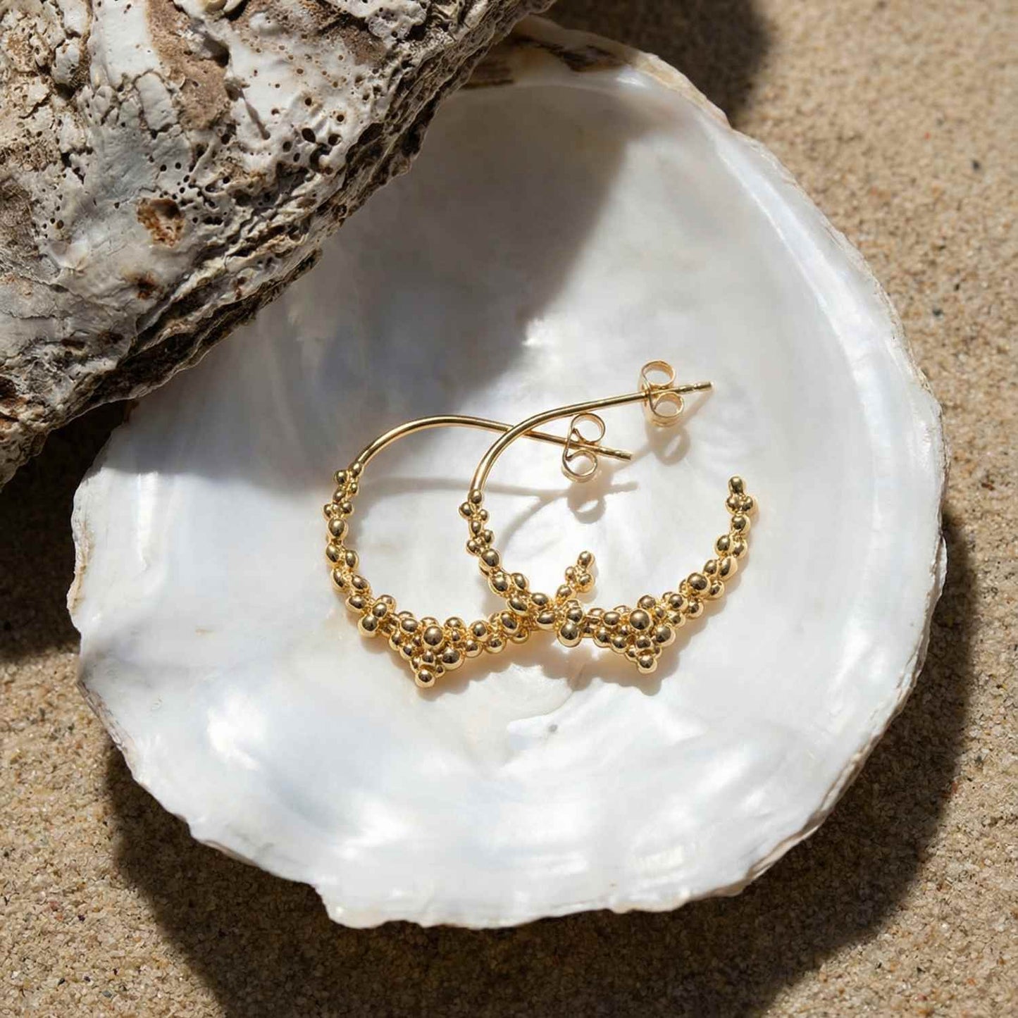 Gold Nyx Hoops