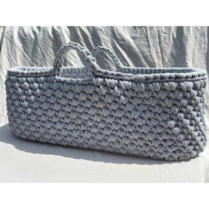 Handmade Neutral Moses Basket - The Little Hive