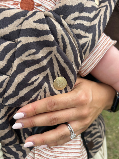 Nomad Air Animal Print Baby Carrier - Zebrano