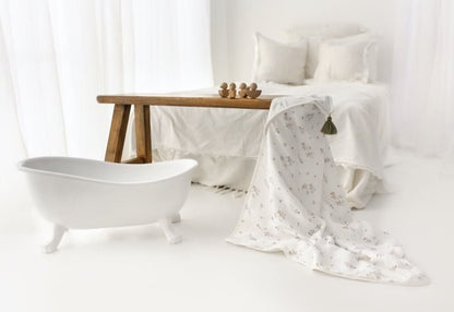 Baby Hooded Towel - Jasmine