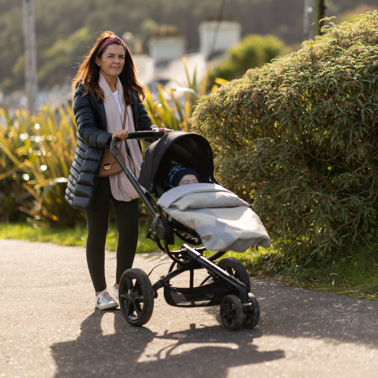 BlinkyWarm - Universal All Season Buggy Rain Cover / Sunshade UV50+ / Footmuff - Milk White
