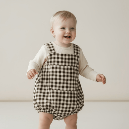 Lightweight Corduroy Baby Romper - The Little Hive
