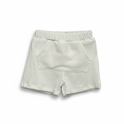 Lightweight Ribbed Cotton Pocket Shorts - The Little Hive