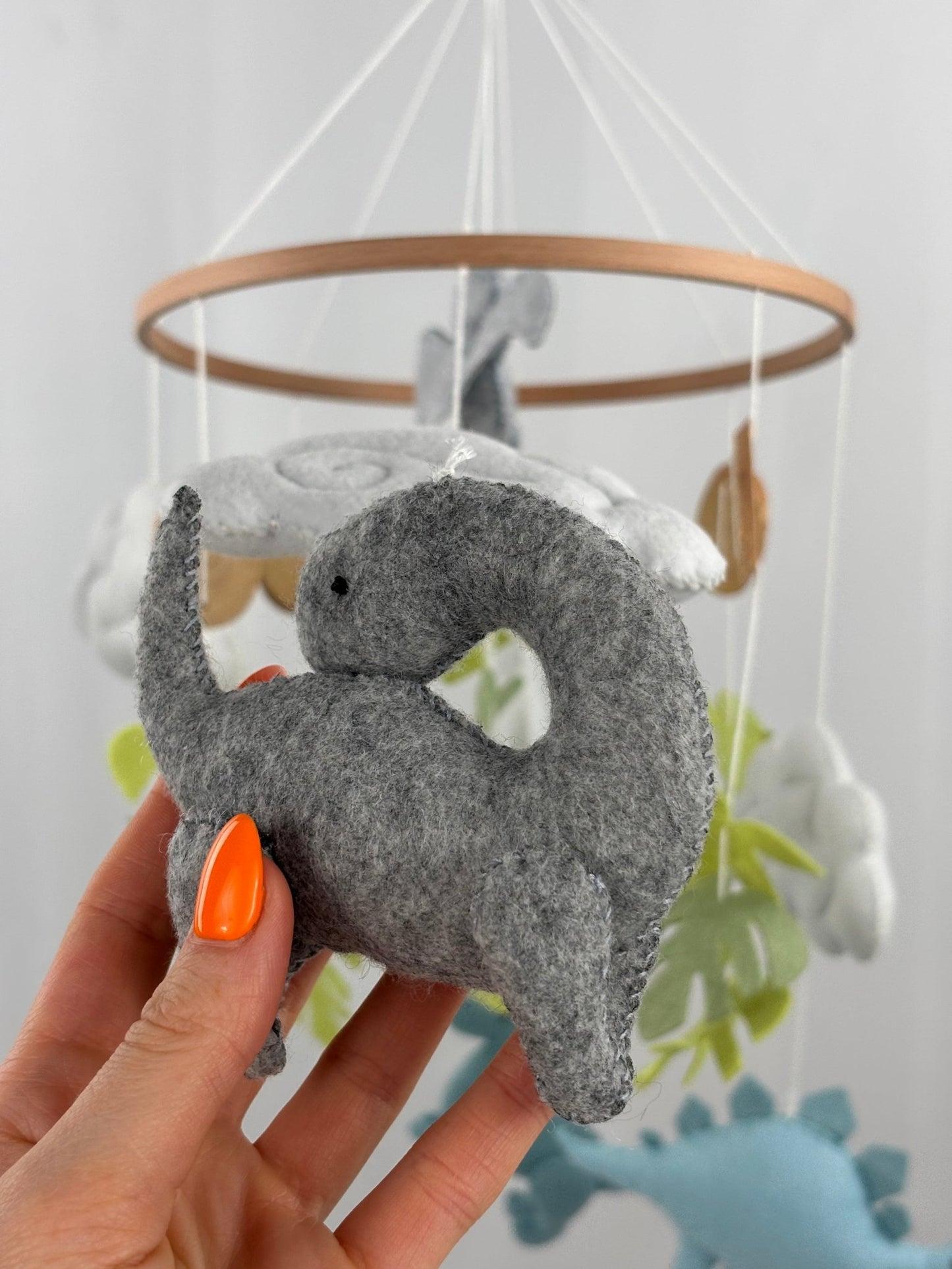 Little Dino Land Cot Mobile - The Little Hive