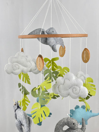 Little Dino Land Cot Mobile - The Little Hive