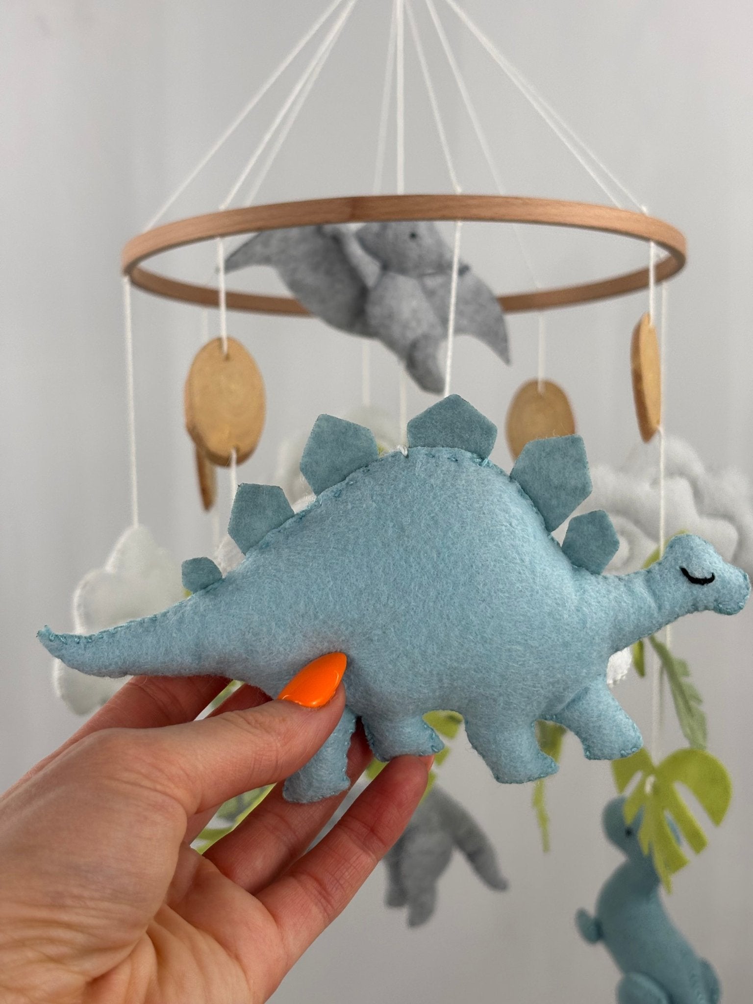 Little Dino Land Cot Mobile - The Little Hive