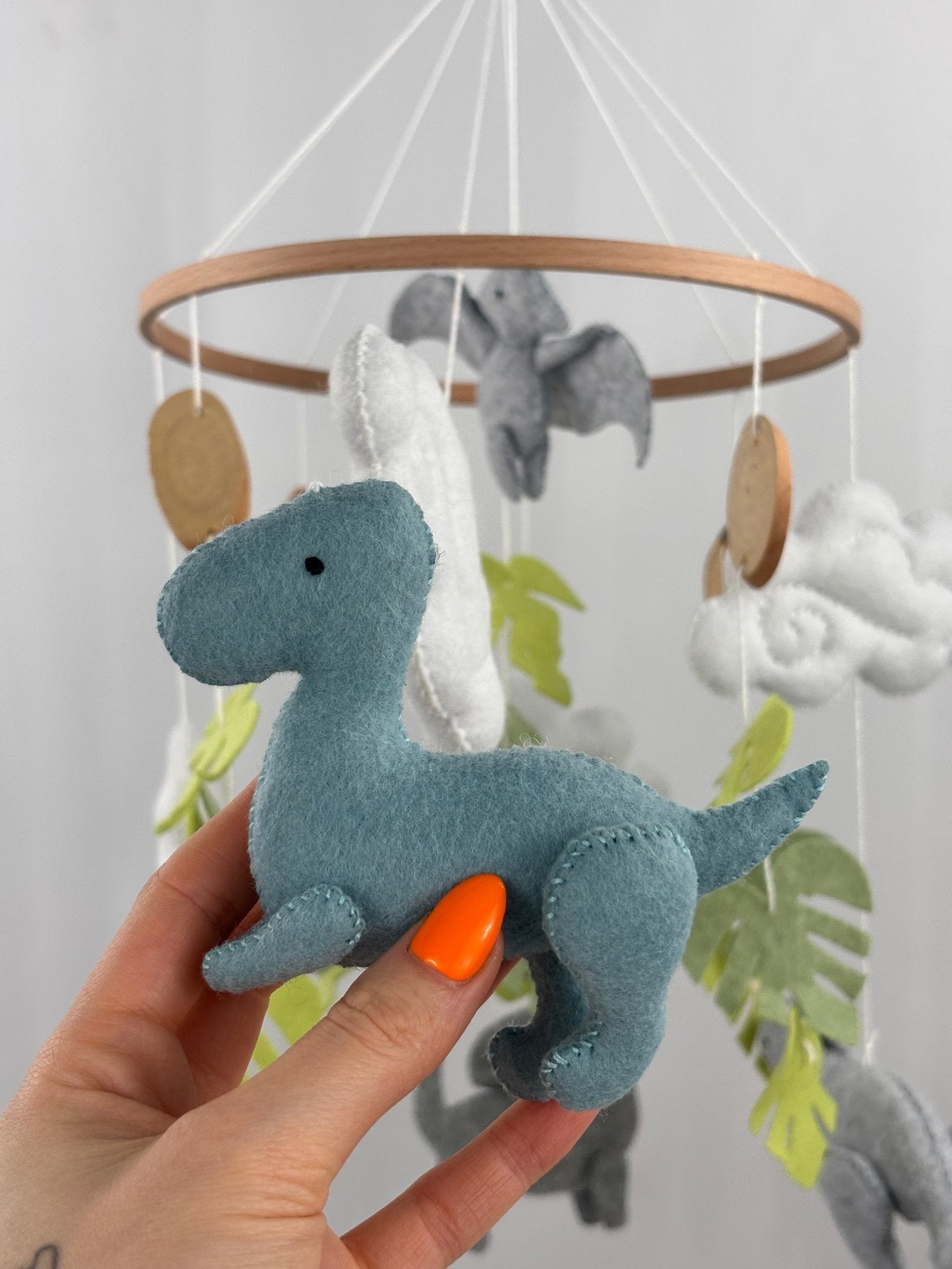 Little Dino Land Cot Mobile - The Little Hive