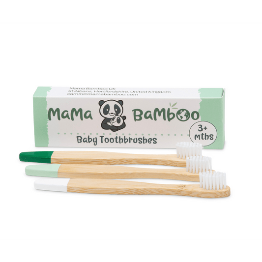 Mama Bamboo Baby Toothbrushes DS - The Little Hive
