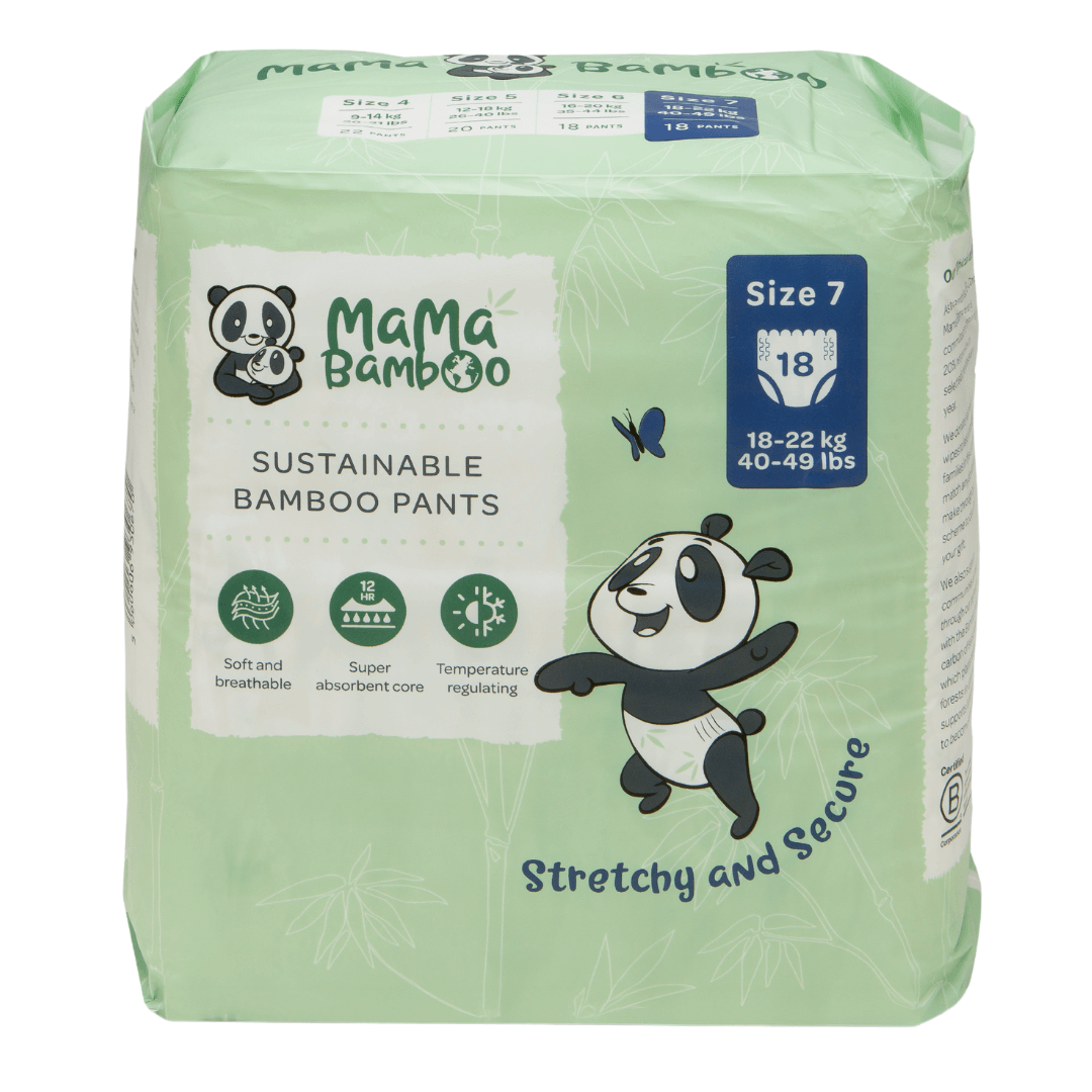 Mama Bamboo Sustainable Pull - Up Nappy Pants DS - The Little Hive