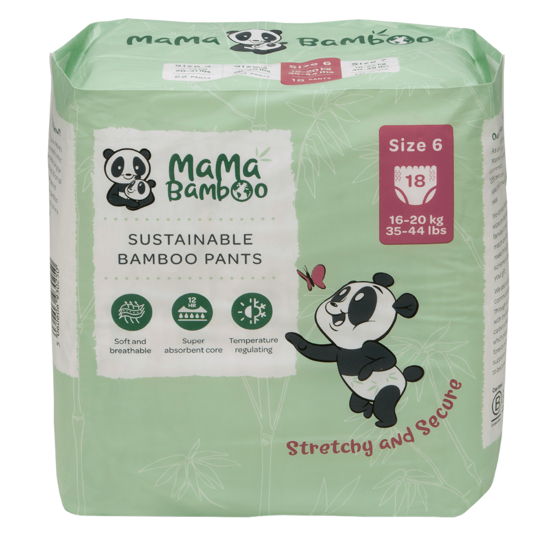 Mama Bamboo Sustainable Pull - Up Nappy Pants DS - The Little Hive