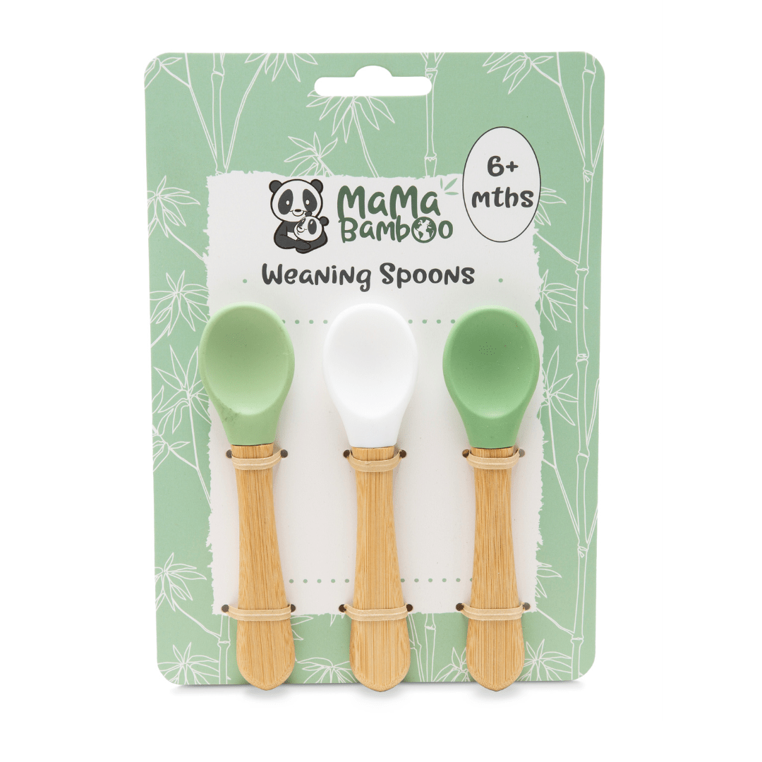 Mama Bamboo Weaning Spoons DS - The Little Hive