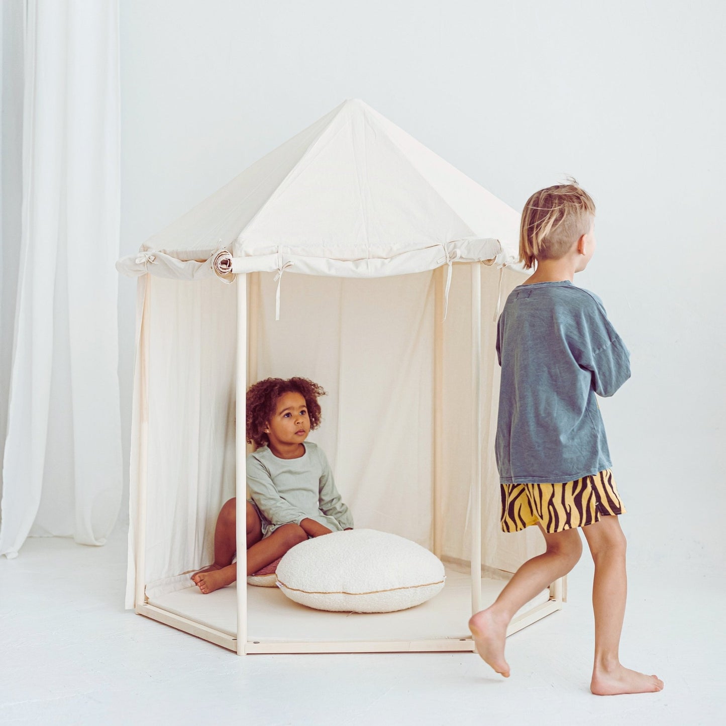 Minicamp | Indoor Playhouse Tent in Pavilion Shape - The Little Hive