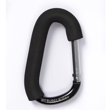 My Buggy Buddy Pushchair Clip For Bags - Black, Pink or Blue