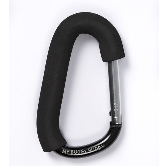 My Buggy Buddy Pushchair Clip For Bags - Black, Pink or Blue