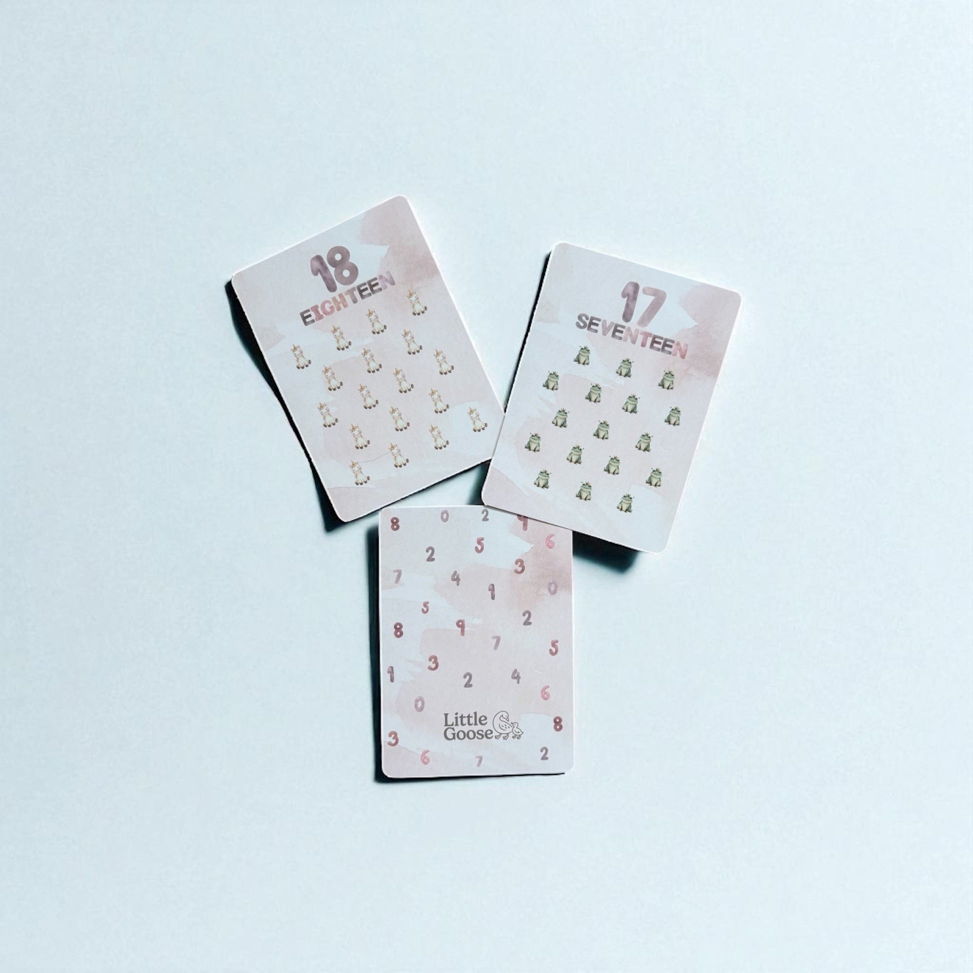 Numbers Flash Cards - The Little Hive