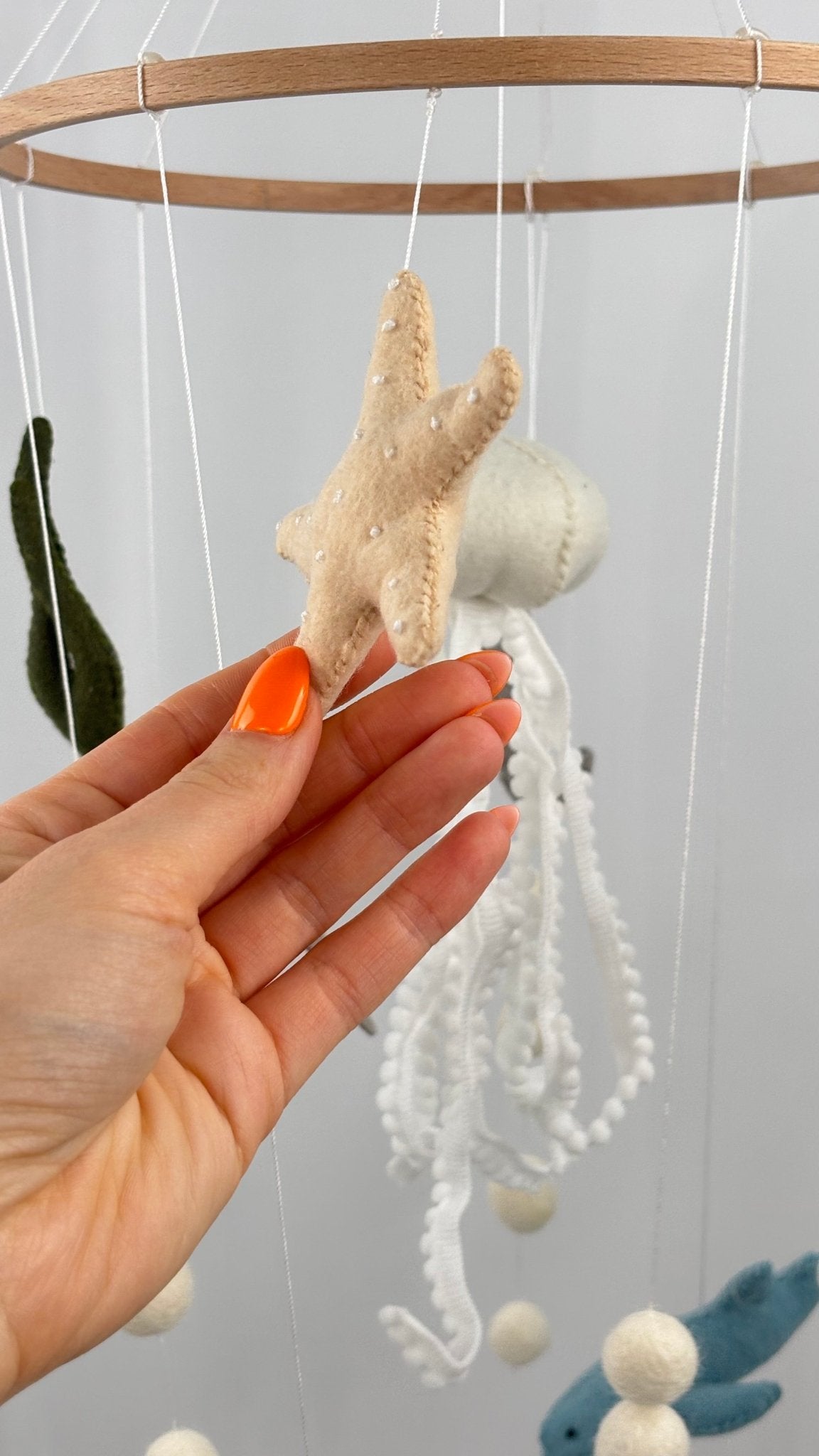 Ocean Drift Cot Mobile - The Little Hive