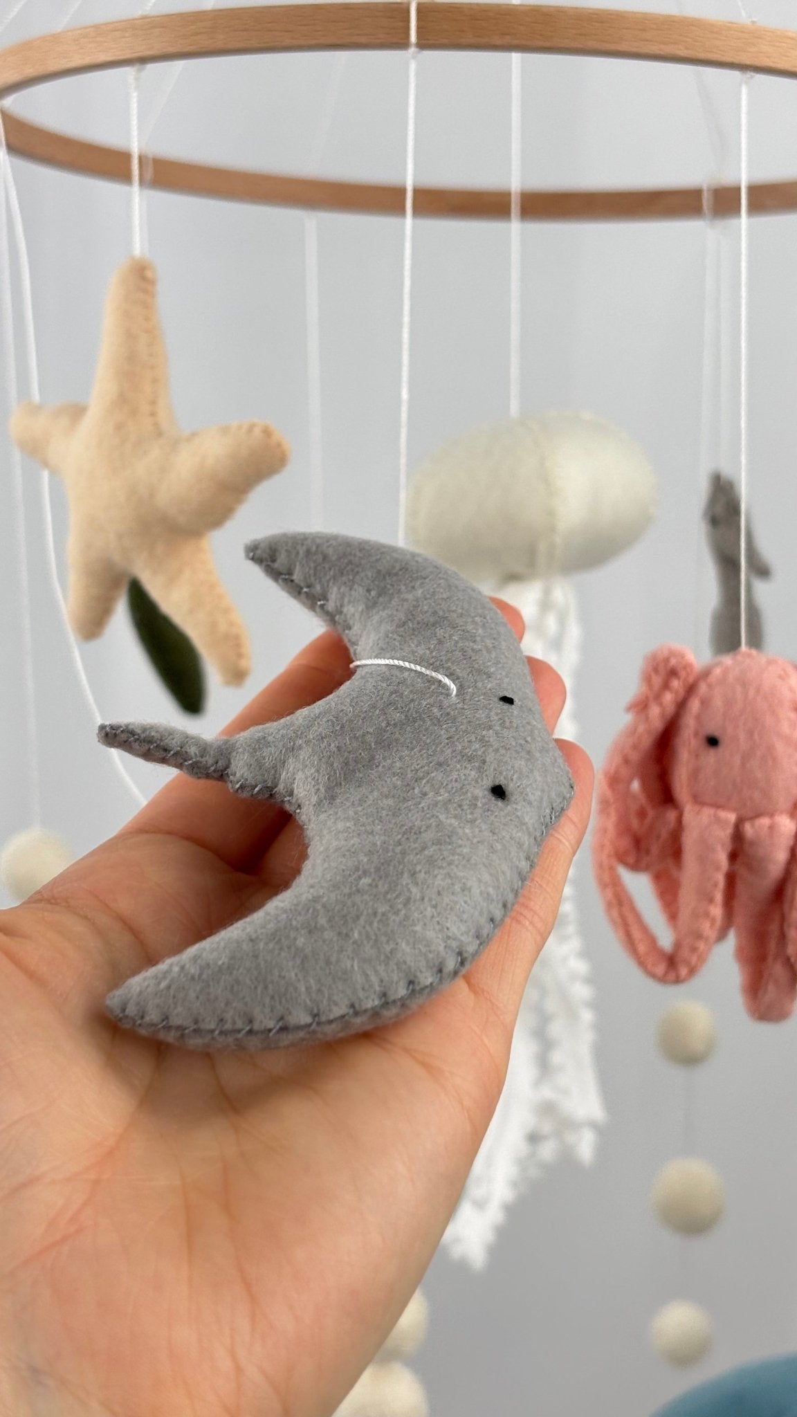 Ocean Drift Cot Mobile - The Little Hive