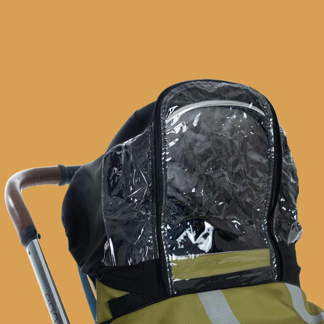 BlinkyWarm - Universal All Season Buggy Rain Cover / Sunshade UV50+ / Footmuff - Olive Green