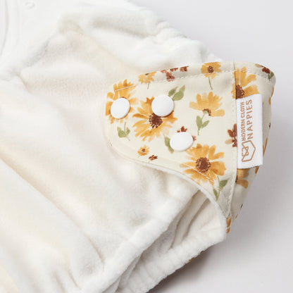 One Size All-In-One Reusable Cloth Nappy - Bloom