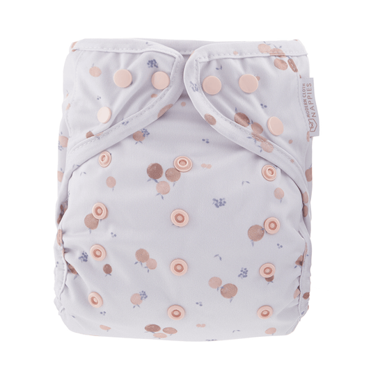 One Size Reusable Cloth Nappy Wrap - Clemmie