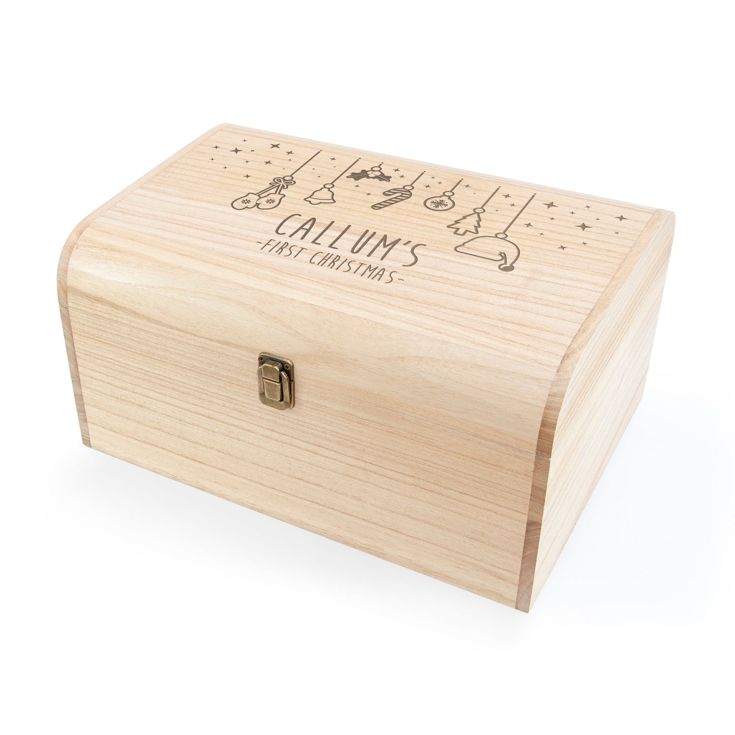 Personalised Baby's First Christmas Eve Chest - The Little Hive