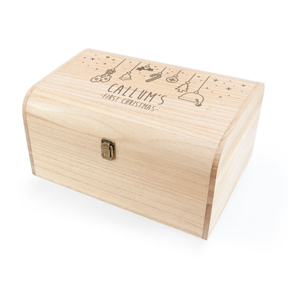 Personalised Baby's First Christmas Eve Chest - The Little Hive