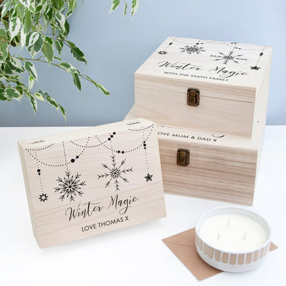 Personalised Winter Magic Christmas Eve Box - The Little Hive