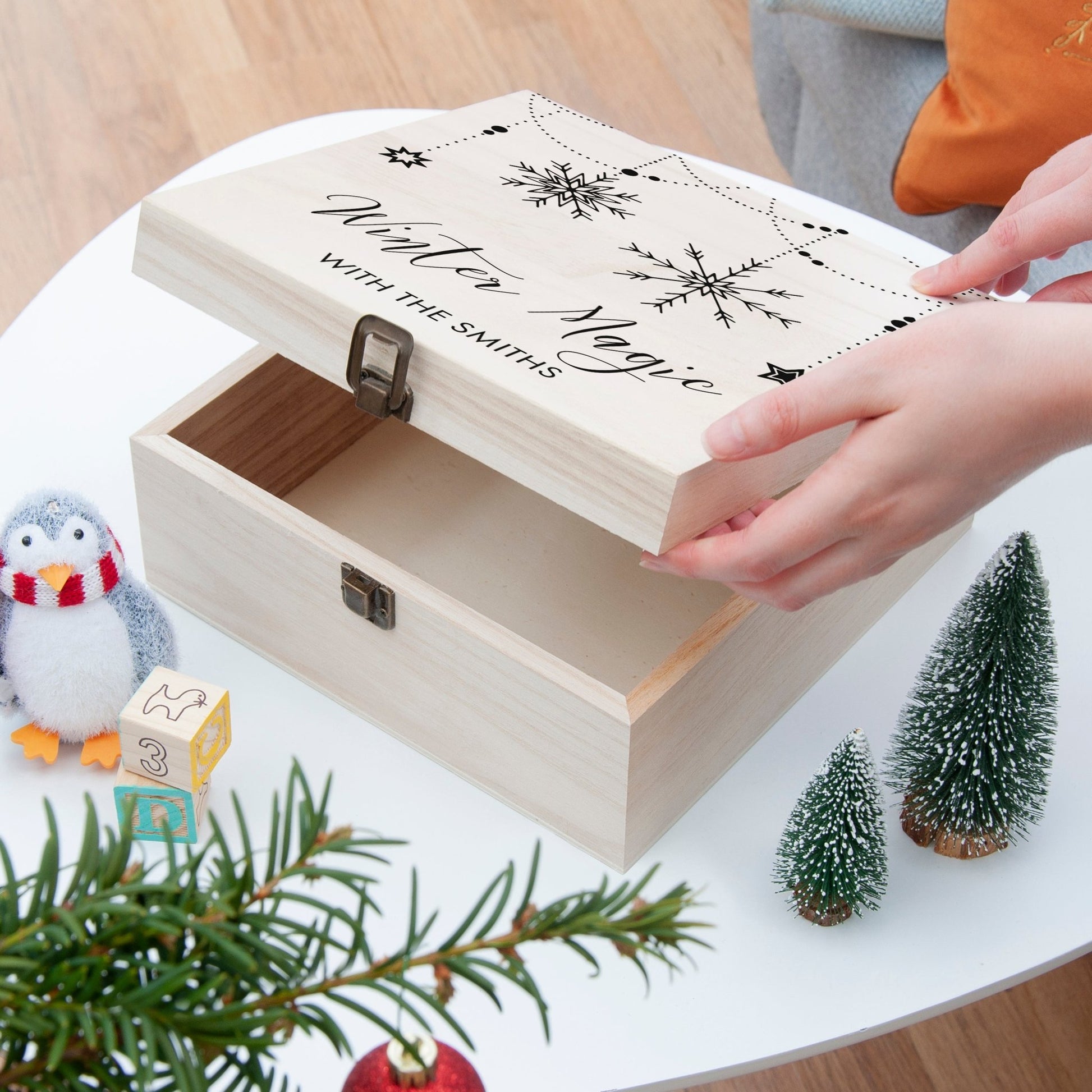 Personalised Winter Magic Christmas Eve Box - The Little Hive