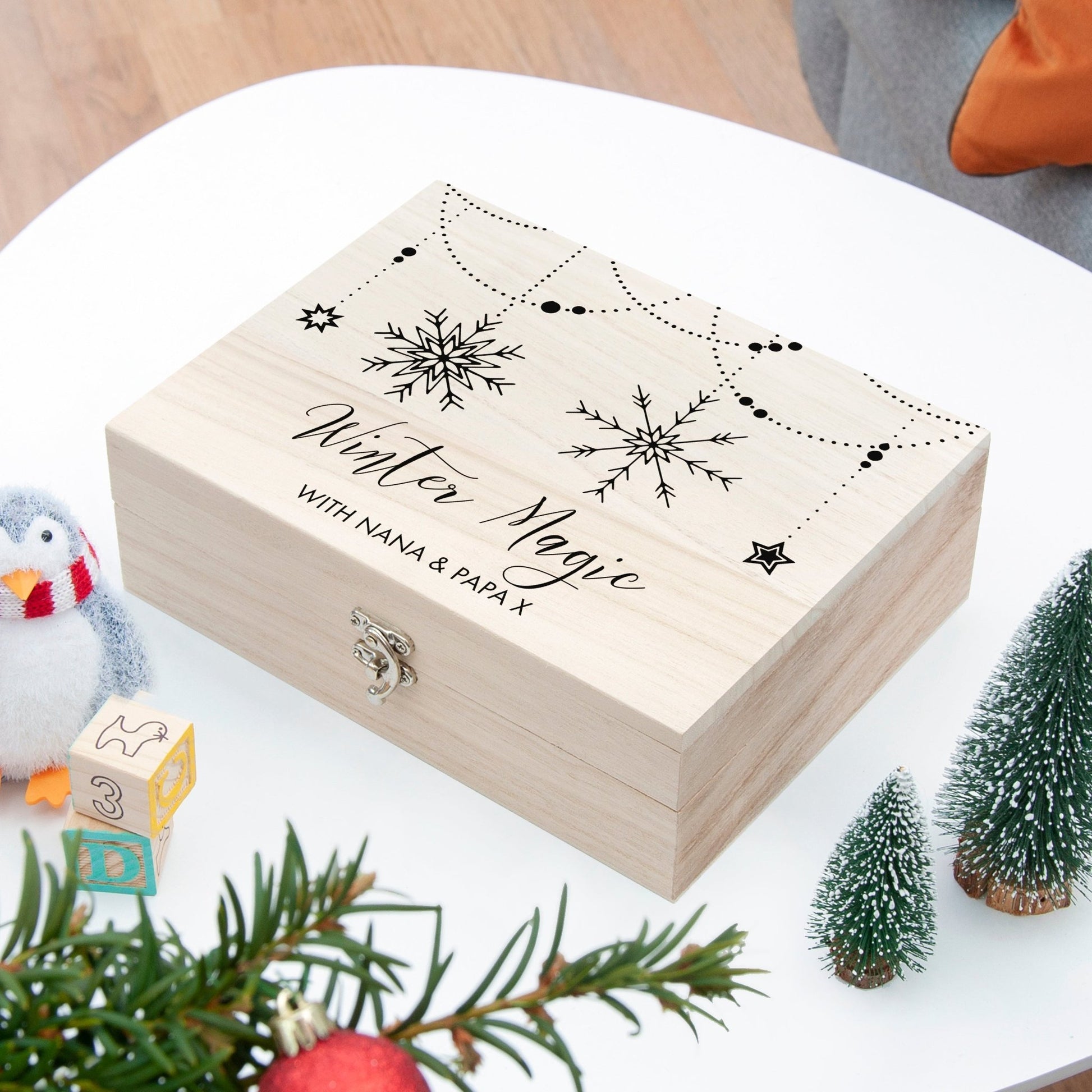 Personalised Winter Magic Christmas Eve Box - The Little Hive
