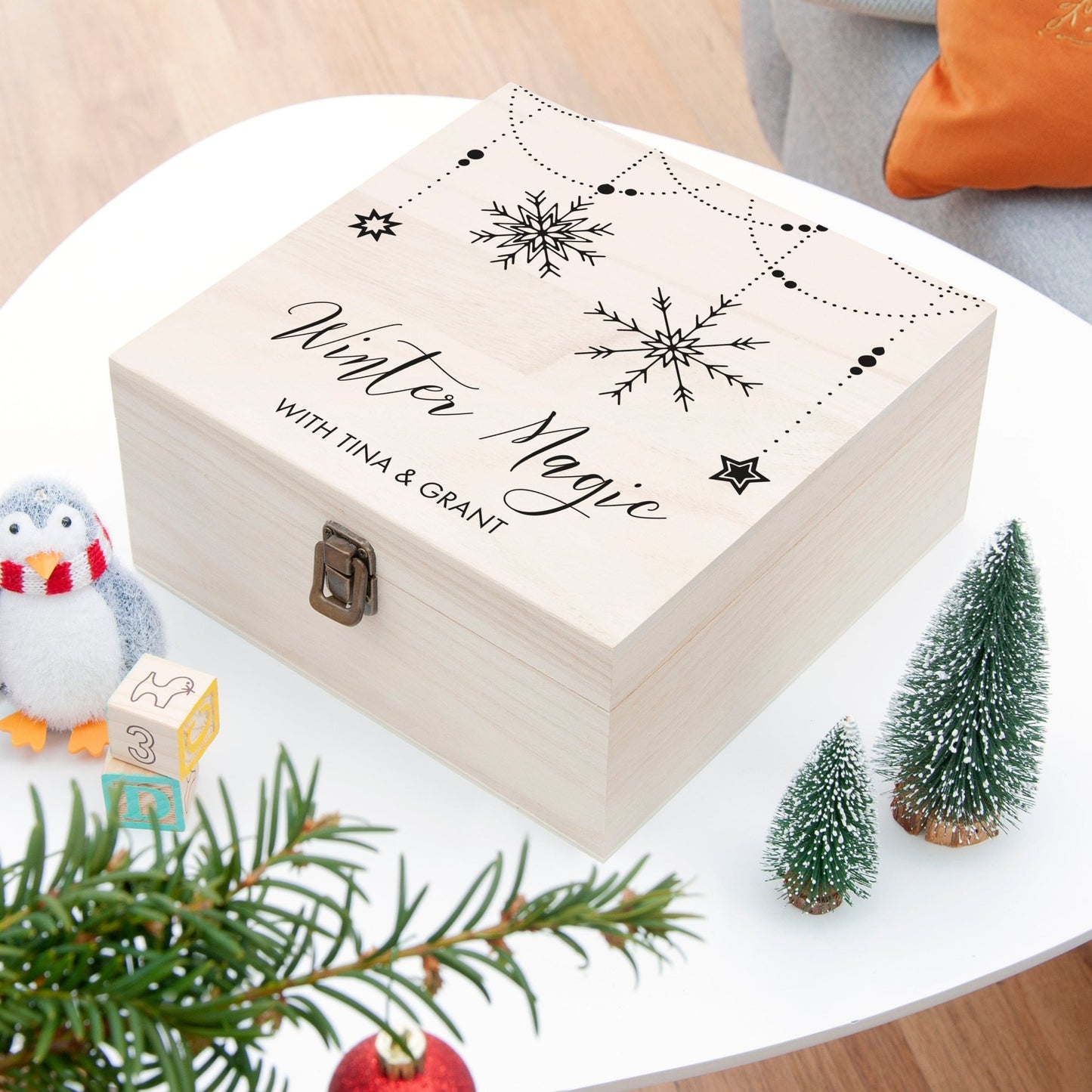 Personalised Winter Magic Christmas Eve Box - The Little Hive