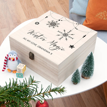 Personalised Winter Magic Christmas Eve Box - The Little Hive