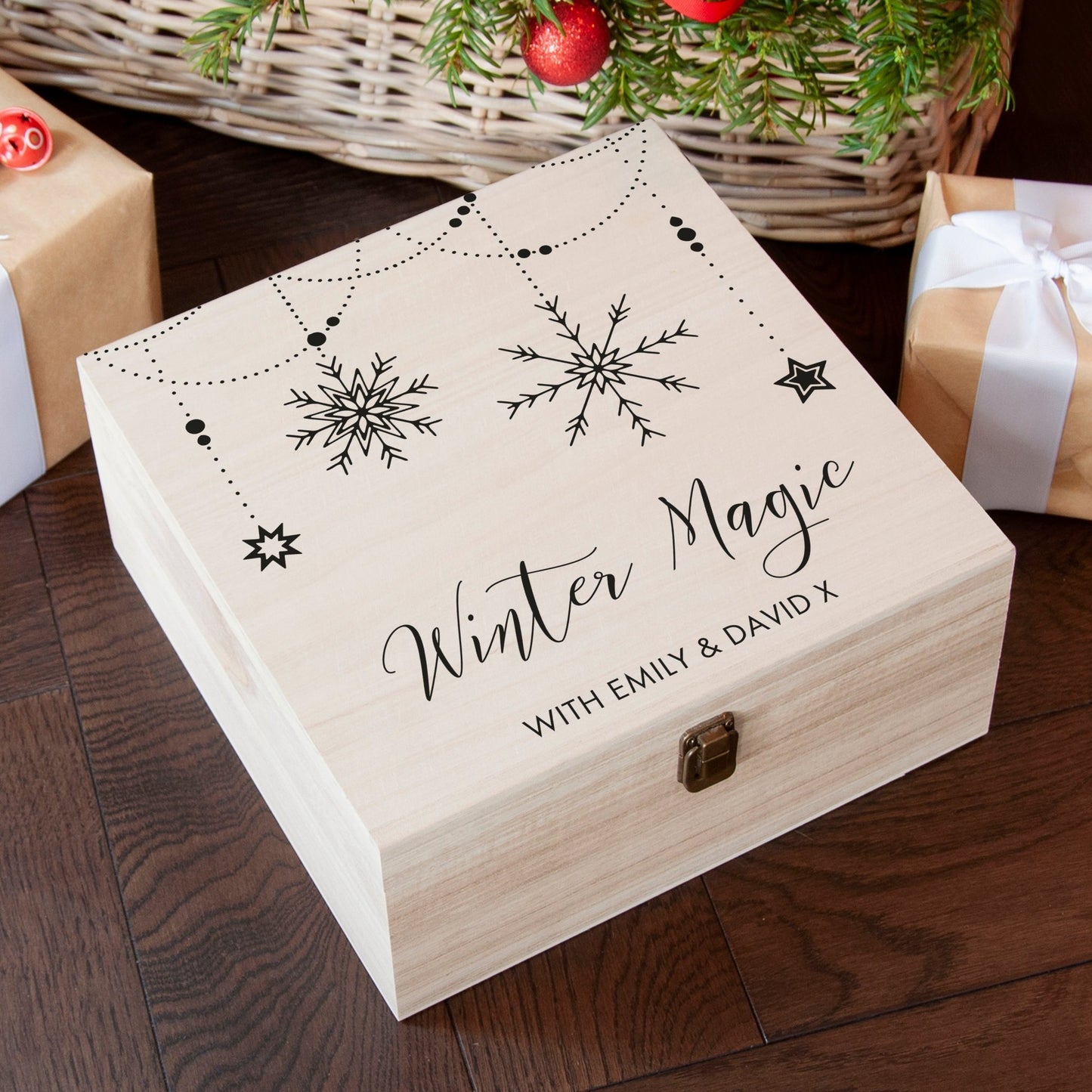 Personalised Winter Magic Christmas Eve Box - The Little Hive