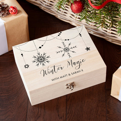 Personalised Winter Magic Christmas Eve Box - The Little Hive