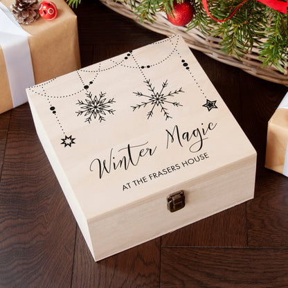 Personalised Winter Magic Christmas Eve Box - The Little Hive