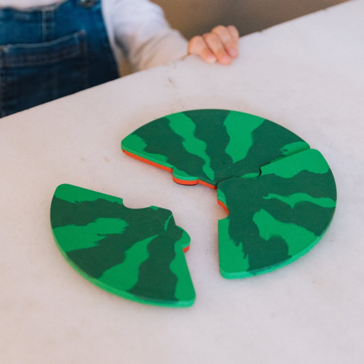 Puzzle Oli et Carol Wally le bébé pastèque Pizza