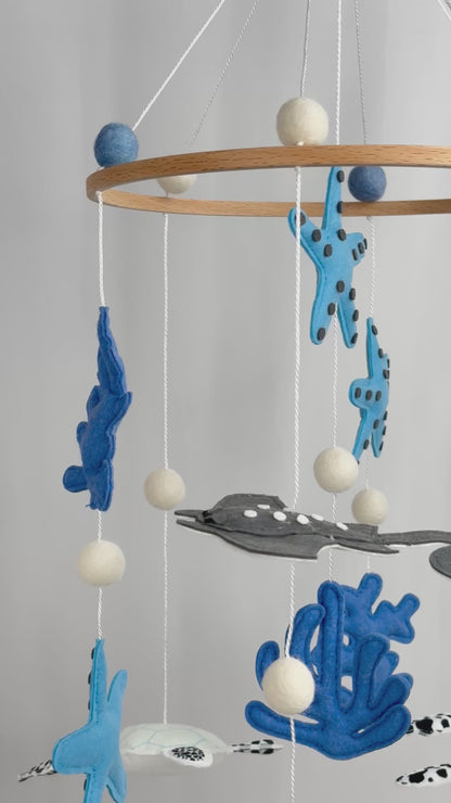 Blue Sea Cot Mobile