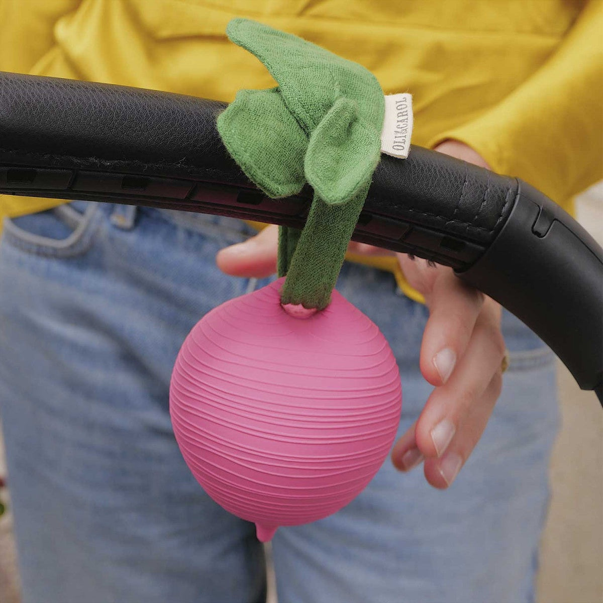 Oli & Carol Ramona the Radish Pacifier Case