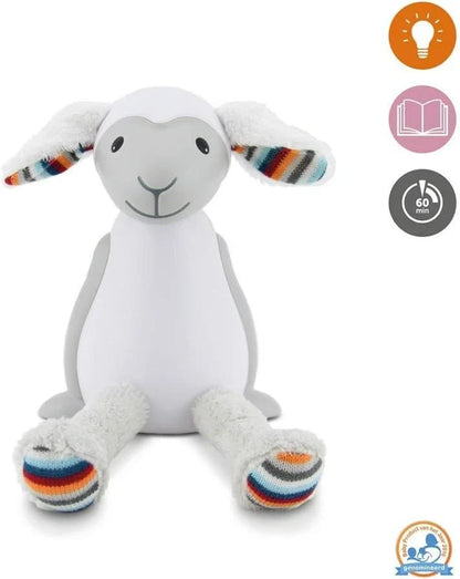 Zazu Fin The Sheep - Reading And Night Light Soft Toy